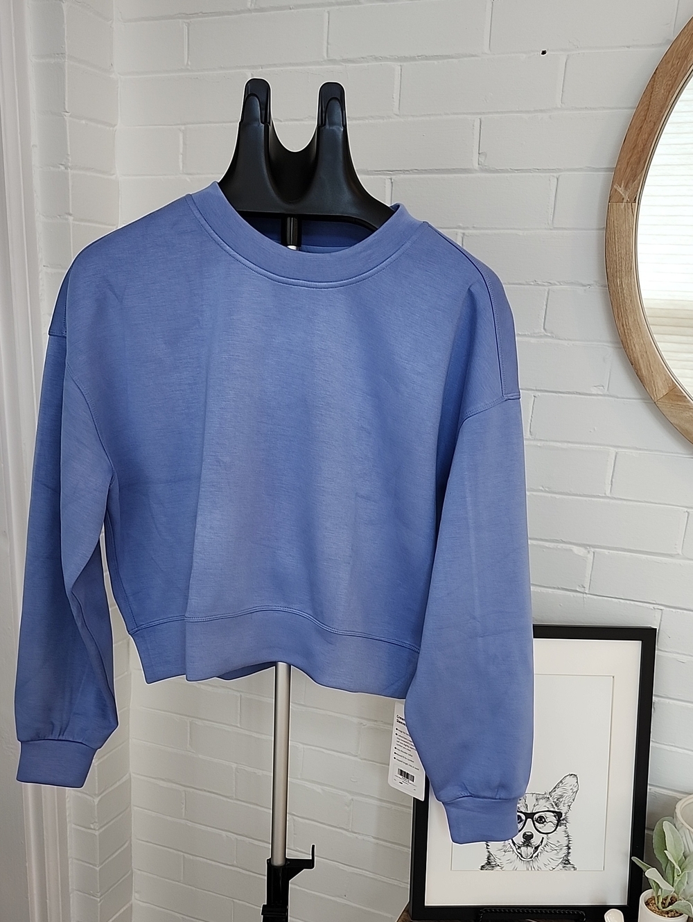 Women's Cropped Crewneck Sweatshirt